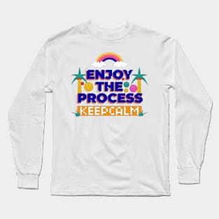 Typography Retro Design Long Sleeve T-Shirt